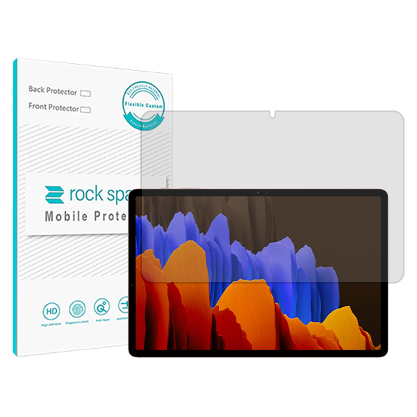گلس تبلت سامسونگ Galaxy Tab S7 Plus 5G مدل نانو هیدروژل شفاف برند راک اسپیس کد XL