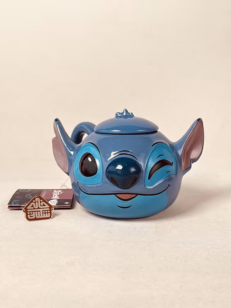 ماگ استیچ درب دار دیزنی چینی کد002544