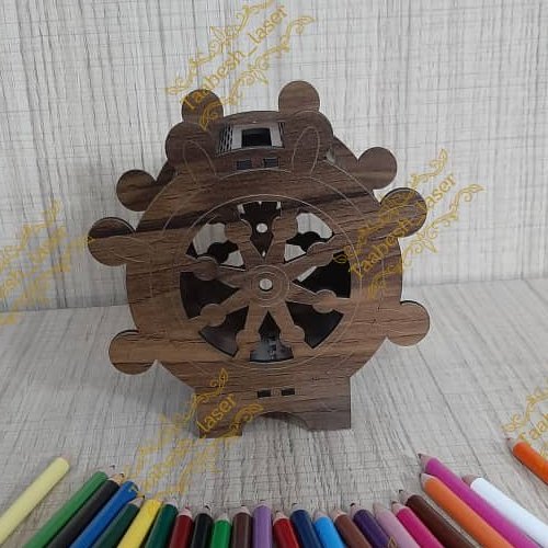 جامدادی طرح سکان کشتی مناسب برای  روز دانش آموز.و هدیه ی مدارس