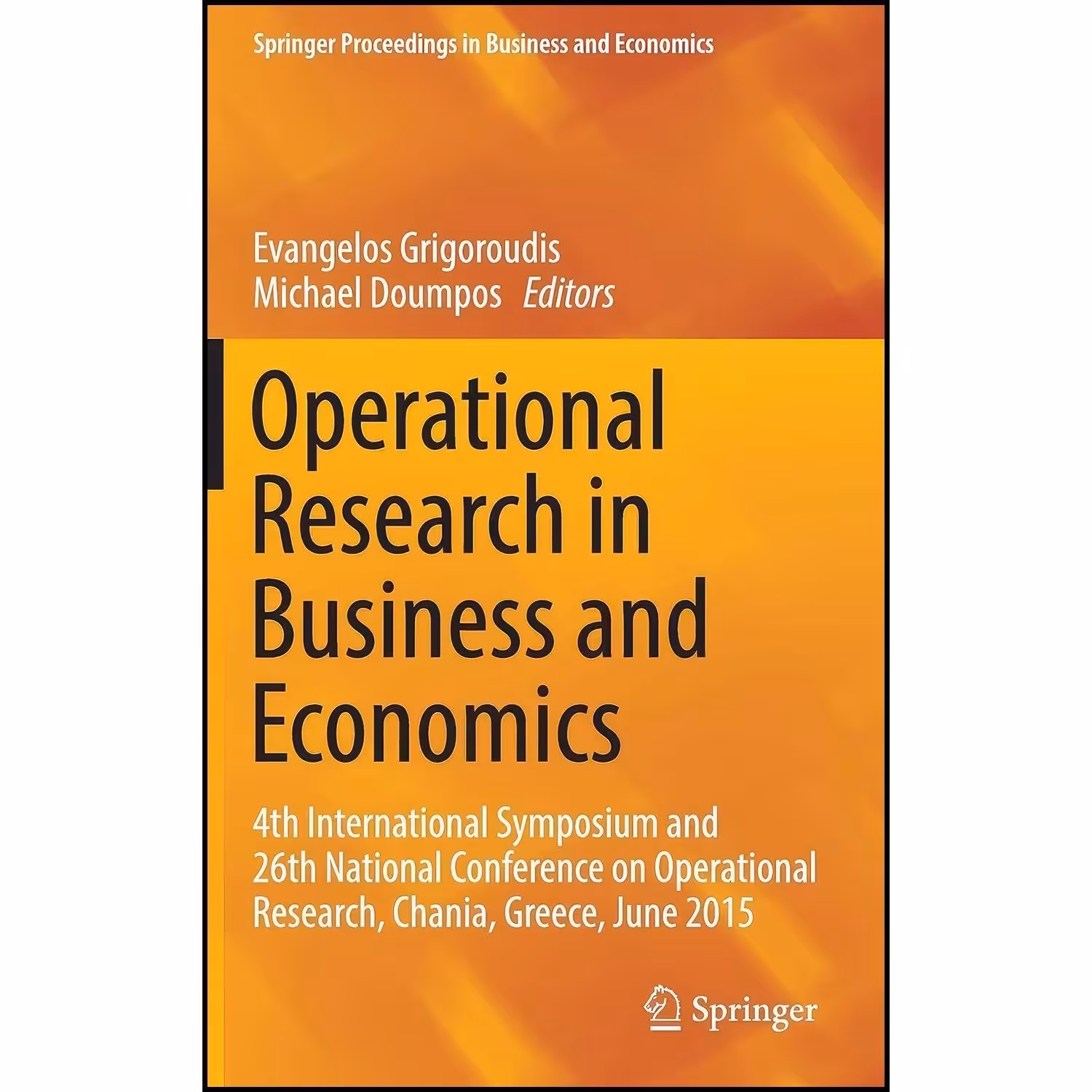کتاب زبان اصلی Operational Research in Business and Economics