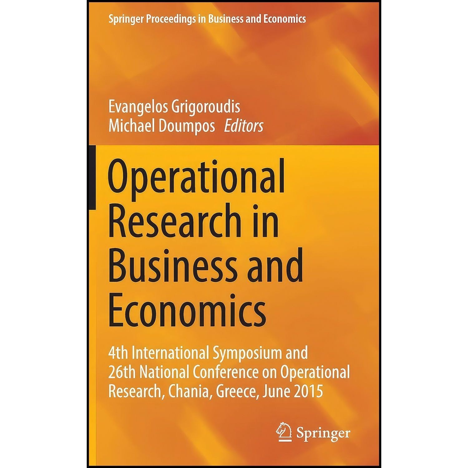 کتاب زبان اصلی Operational Research in Business and Economics