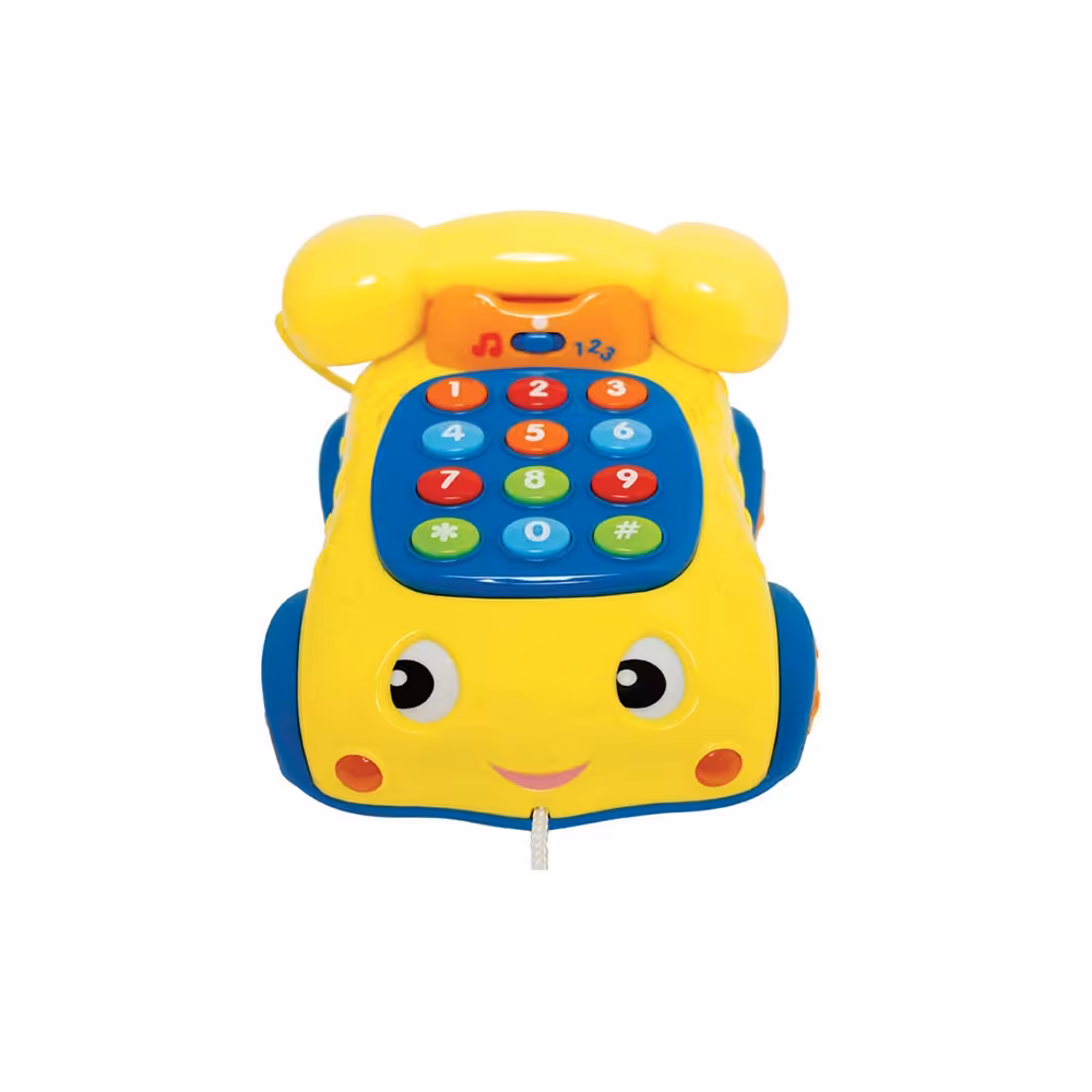 اسباب بازی تلفن چرخ دار کشیدنی وین فان Winfun