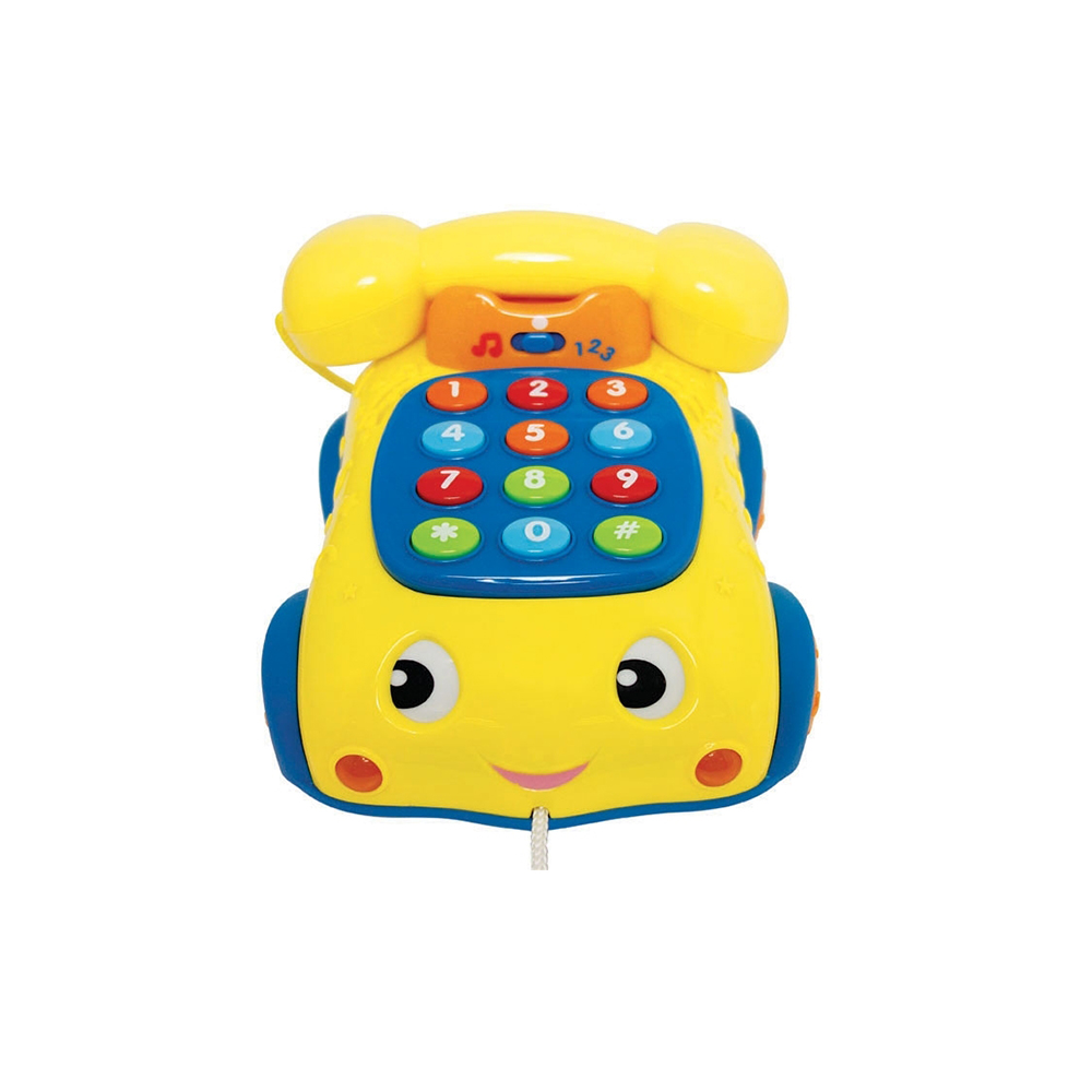 اسباب بازی تلفن چرخ دار کشیدنی وین فان Winfun