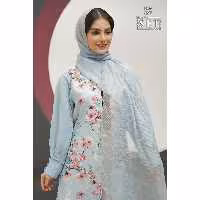مانتو مزون دوز مدل باران طرح بهار کد 1847برند SET