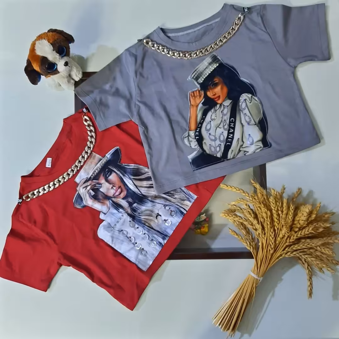 کراپ زنجیروار دخترانه 