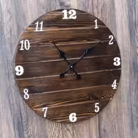 ساعت چوبی خاص