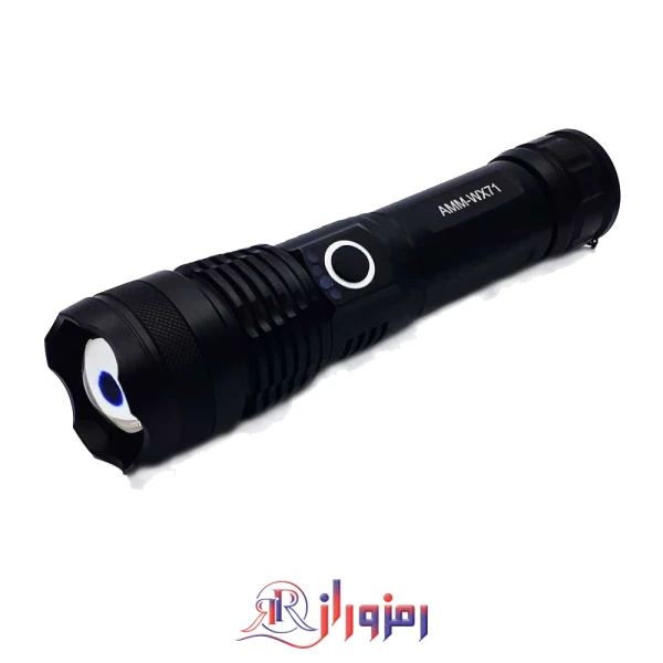 چراغ قوه پلیسی زوم دار مدل amm-wx71