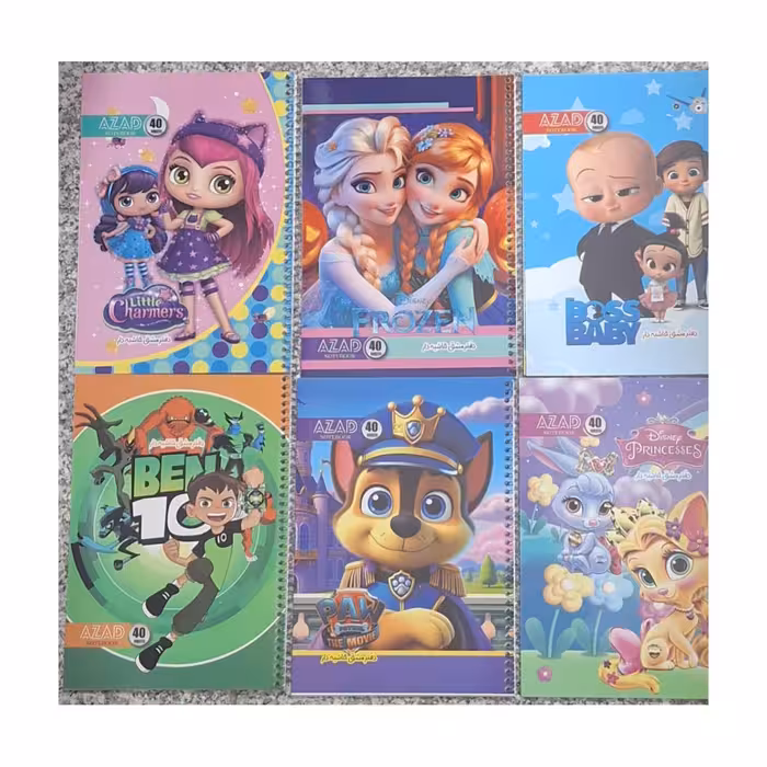 دفتر مشق  40 حاشیه دار