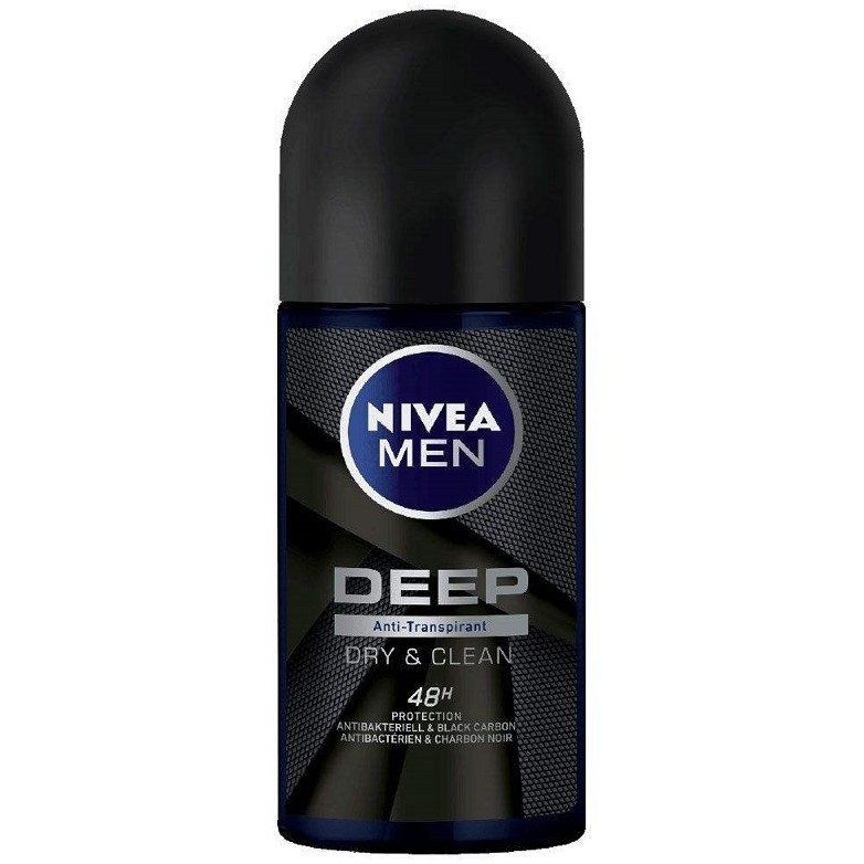 مام رول نیوآ NIVEA مردانه مدل Deep حجم 50 میلی لیتر