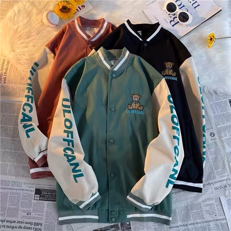 سویشرت بیسبالی خرسی 