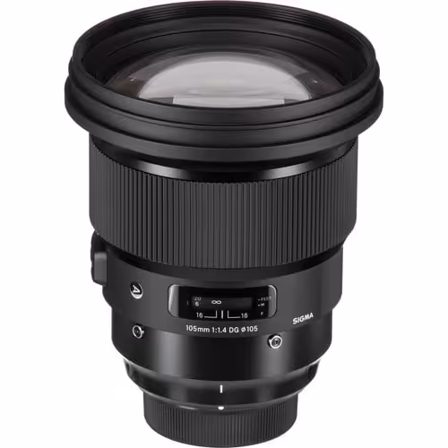 لنز سیگما Sigma 105mm f/1.4 DG HSM Art برای نیکون % - اگزیف