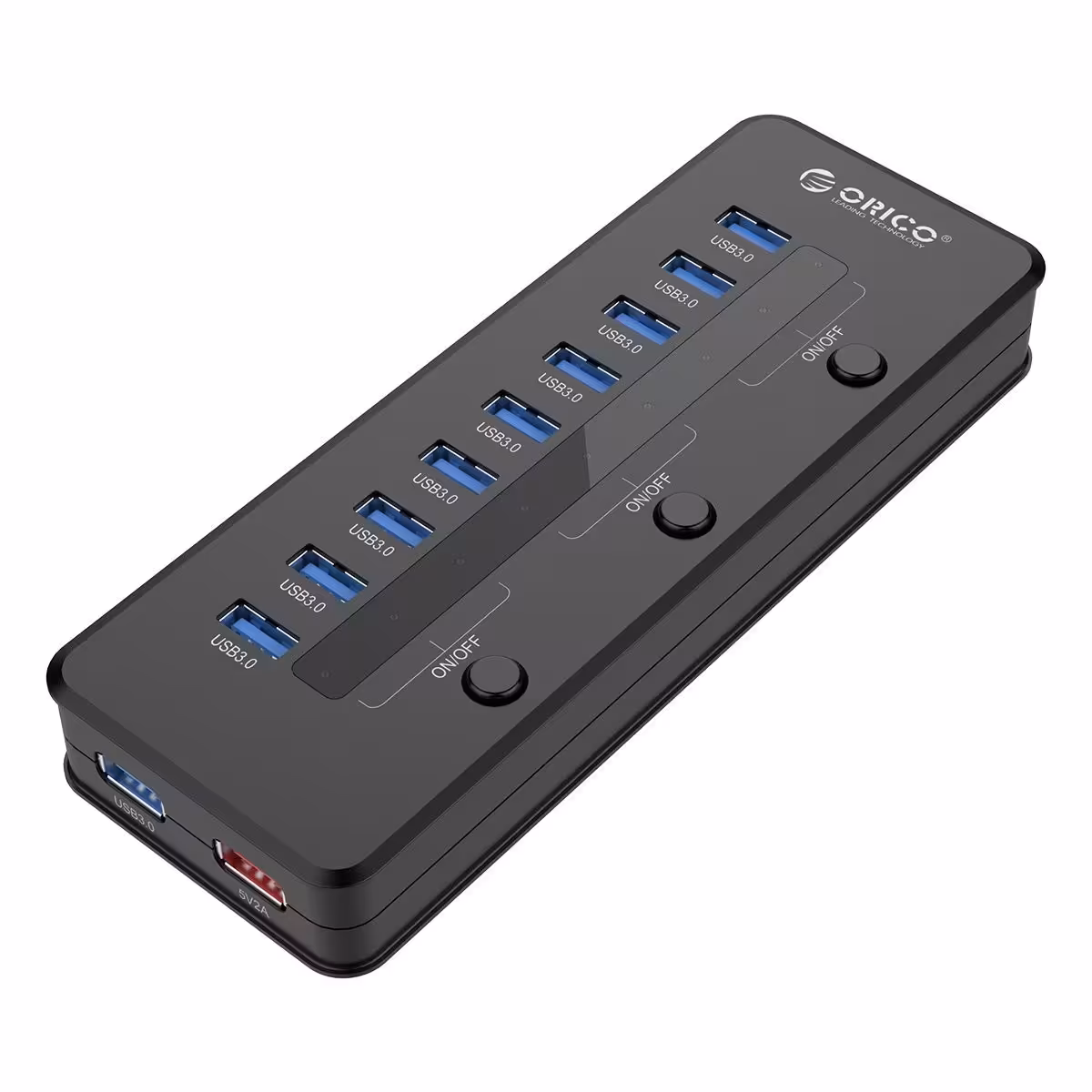 هاب 10 پورت USB 3.0 اوریکو H10C1-U3