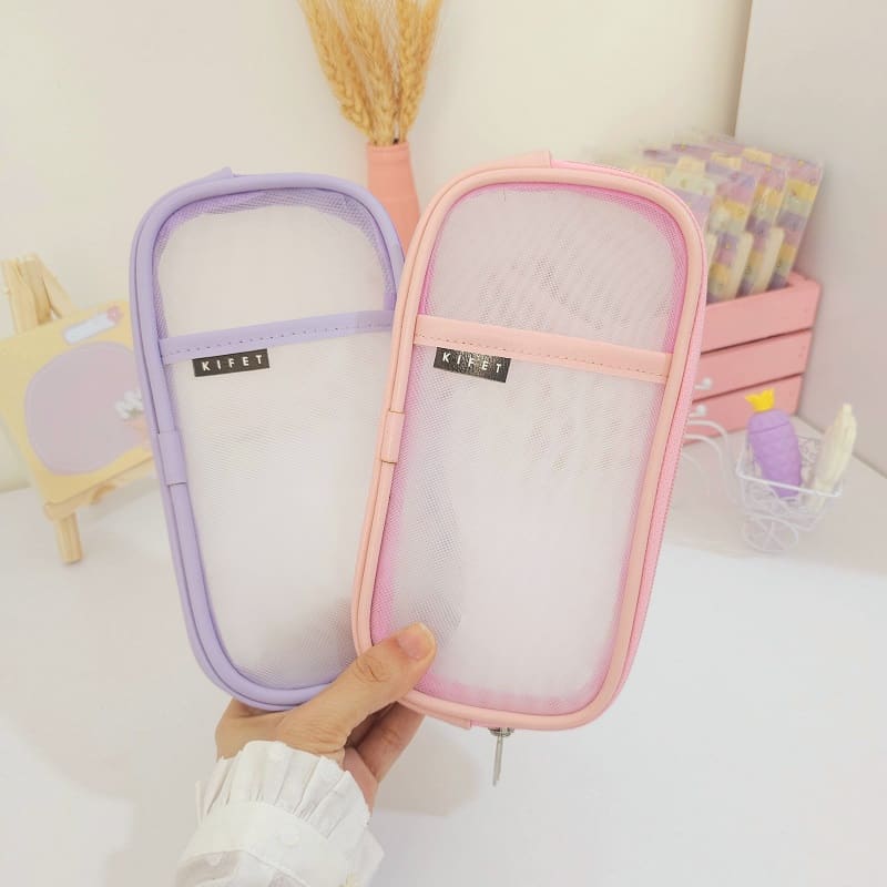 جامدادی شفاف پاستیلی طرح kifet