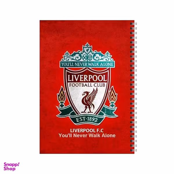 دفتر مشق 100 برگ بامبیلیپ طرح لوگو لیورپول کد 9347452