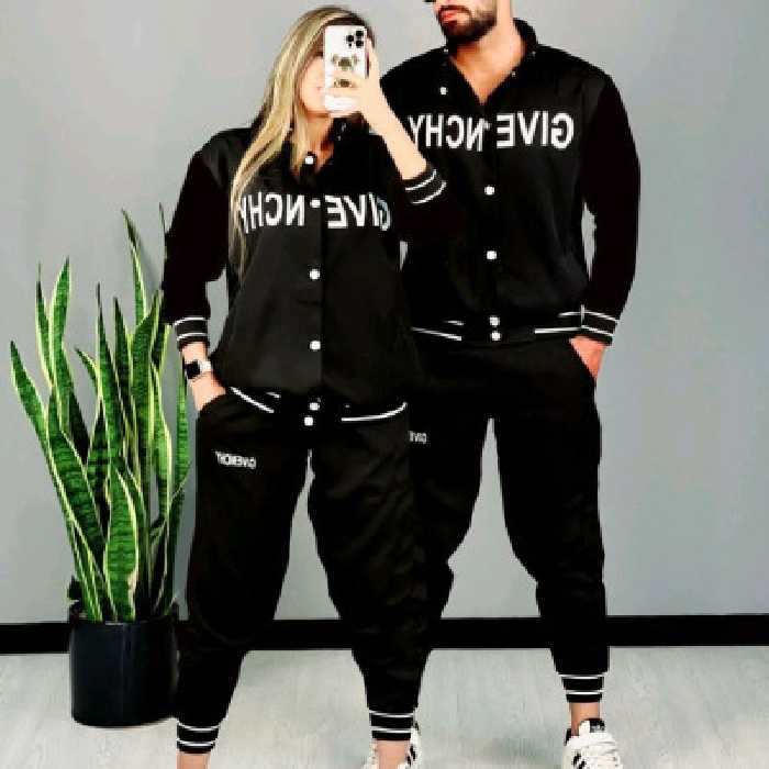 ست سوییشرت شلوار کاپلی مردانه زنانه باهم 5031