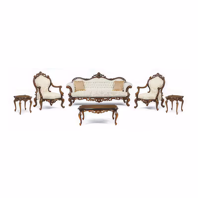 مبل سلطنتی 9 نفره چراغان