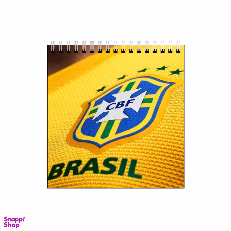 دفتر طراحی ۶۰ برگ طرح لوگو تیم فوتبال برزیل کد 1698209