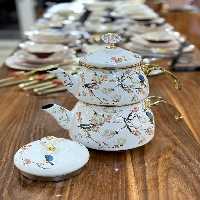 کتری و قوری لعابی شاهین ترکیه