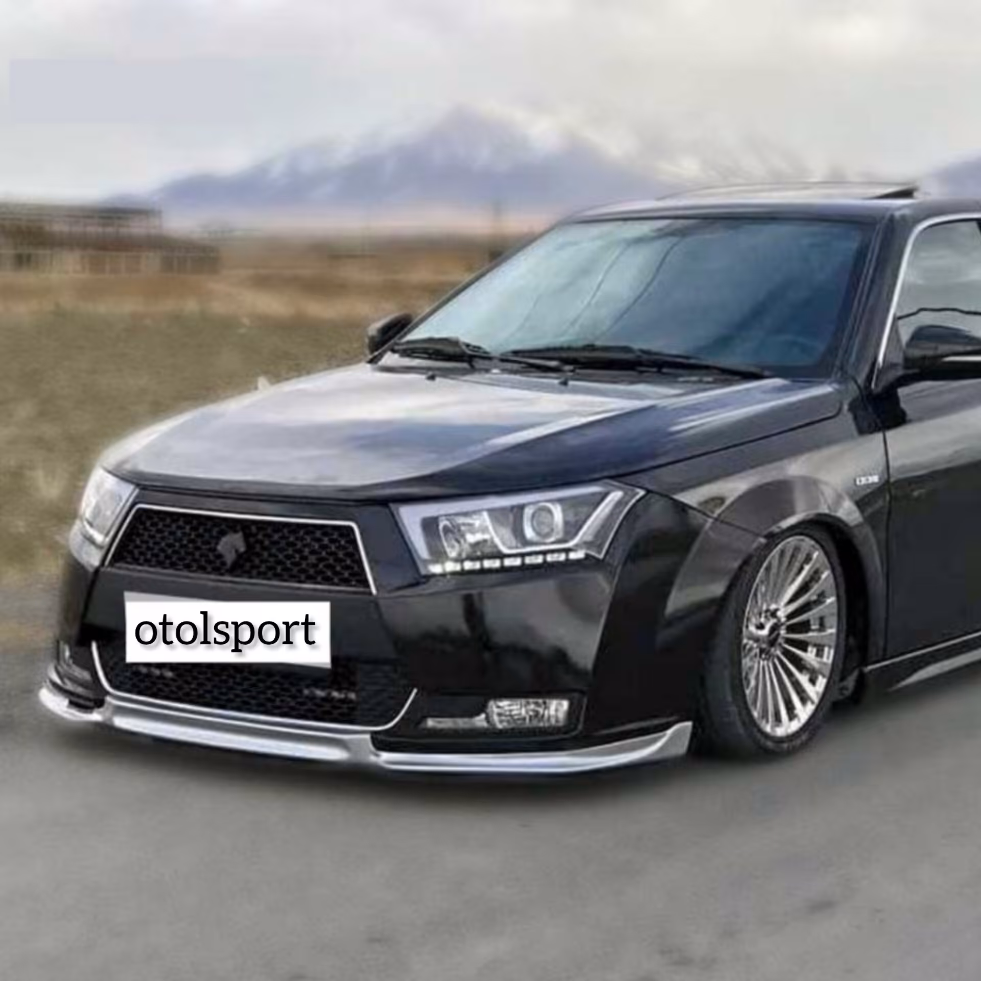 دفیوزر سه تیکه سپر جلو خودرو دنا و دنا پلاس