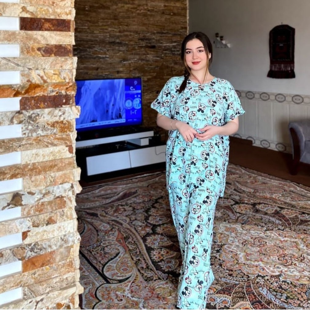 تی شرت شلوار طرح میکی