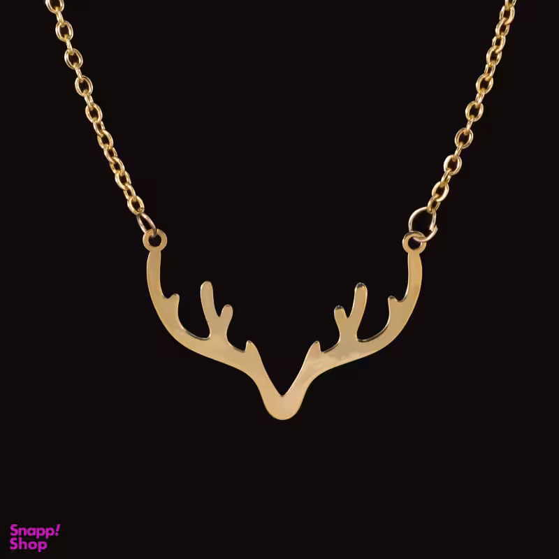 گردنبند طلا 18 عیار زنانه سانا گالری مدل گوزن کد D9644