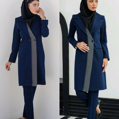 مانتو شلوار اداری زنانه پرشیا مدل سلاله