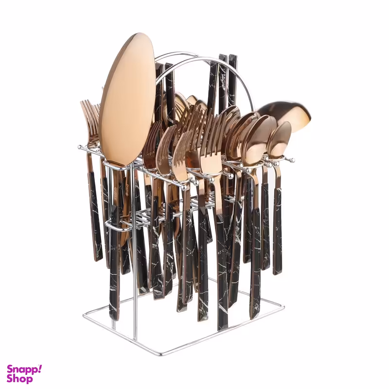 سرویس قاشق و چنگال 33 پارچه جی فی نی کد 01