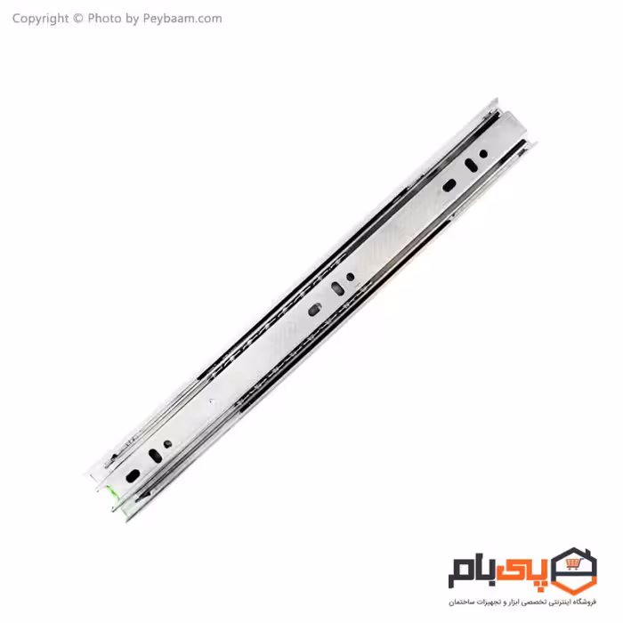 ریل ساچمه ای باریک انزو سایز 30 سانتی متر بسته 2 عددی