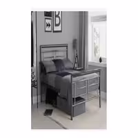 تخت خواب فلزی تک نفره DS مدل M20