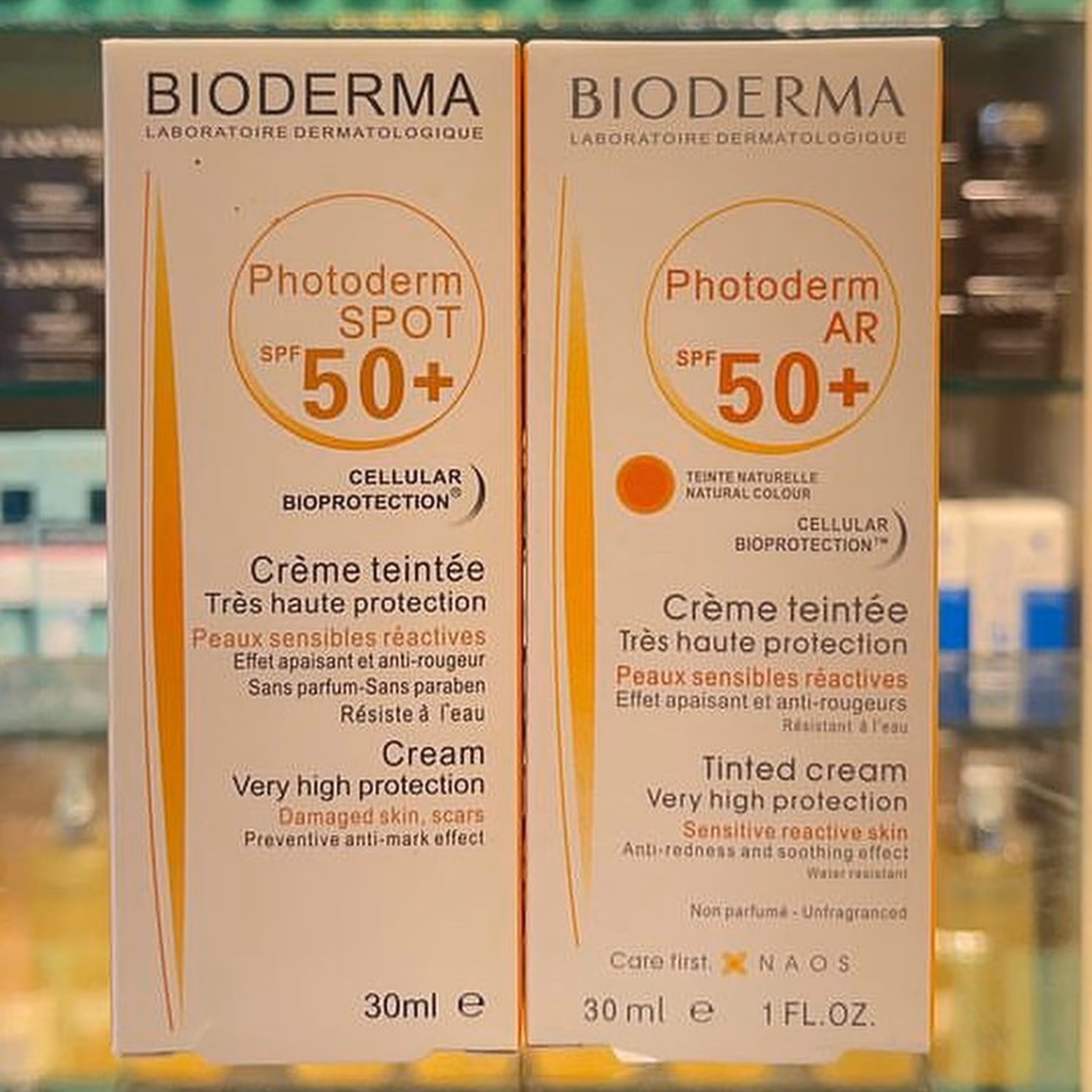 ضدآفتاب و ضد لک بیودرما