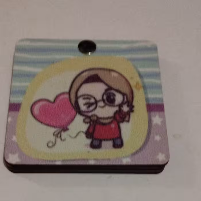 اینه جیبی مربع ( جدید) 