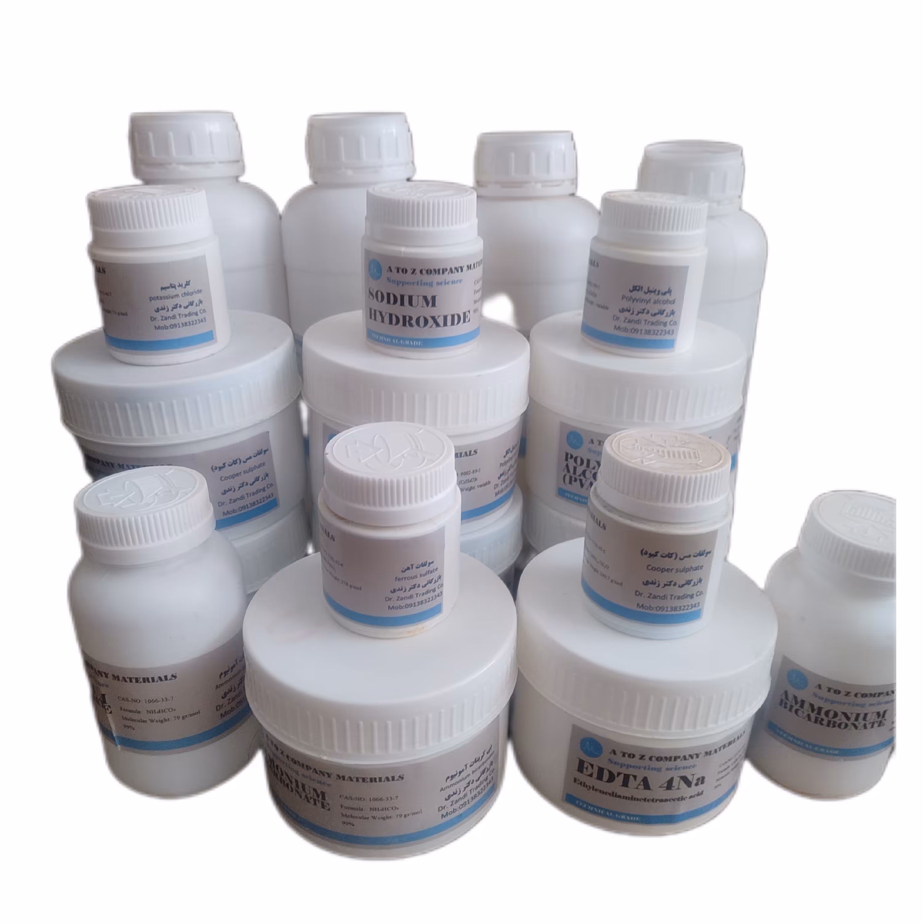 آمونیوم پرسولفات امونیوم پرسولفات آزمایشگاهی 200 گرمی دکتر زندی