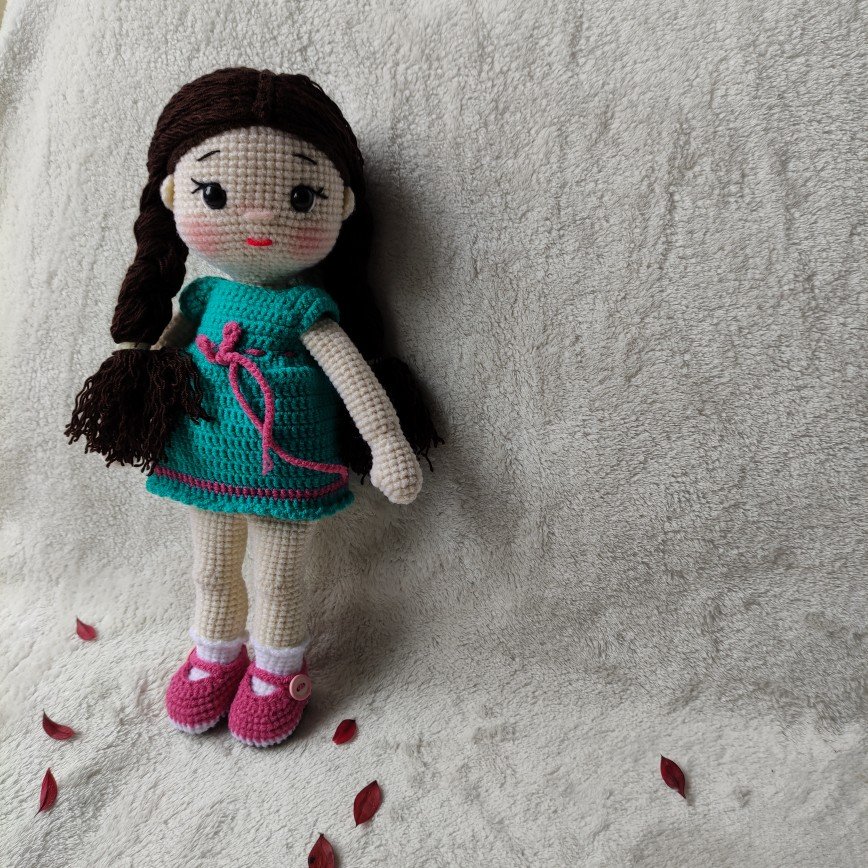 عروسک بافتنی فوقالعاده جذاب مخصوص هدیه، کاموای درجه یک، قابل شست و شو،  ایمن ، تحویل فوری،