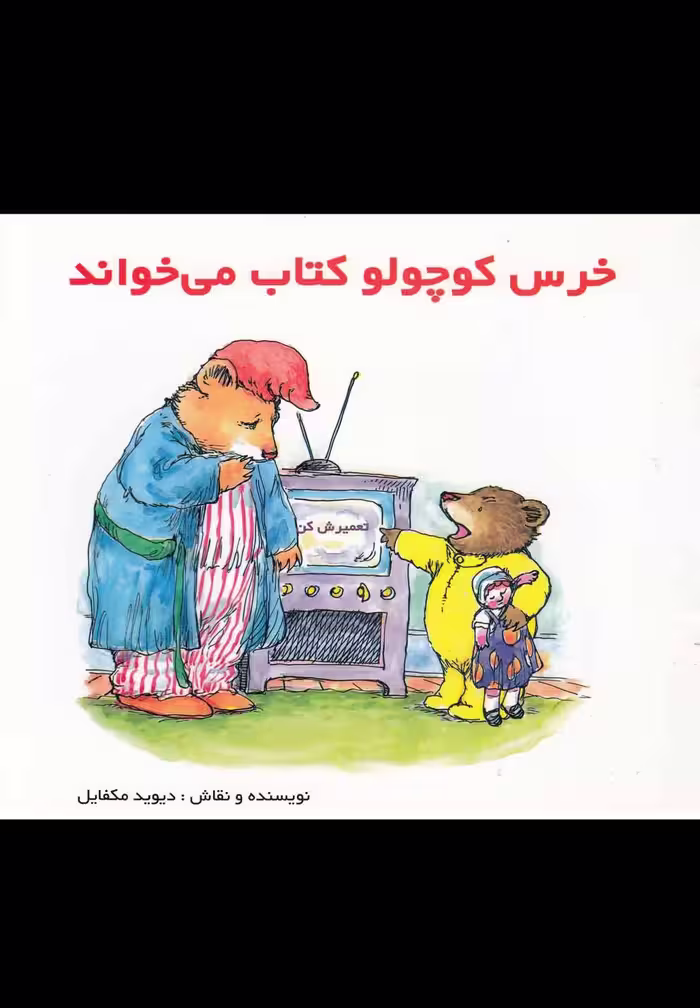 کتاب خرس کوچولو کتاب می خواند اثر دیوید مکفایل
