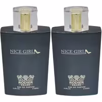 ادوپرفیوم زنانه رودیر مدل NICE GIRL با رایحه گرم حجم 100 میلی لیتر مجموعه دو عددی