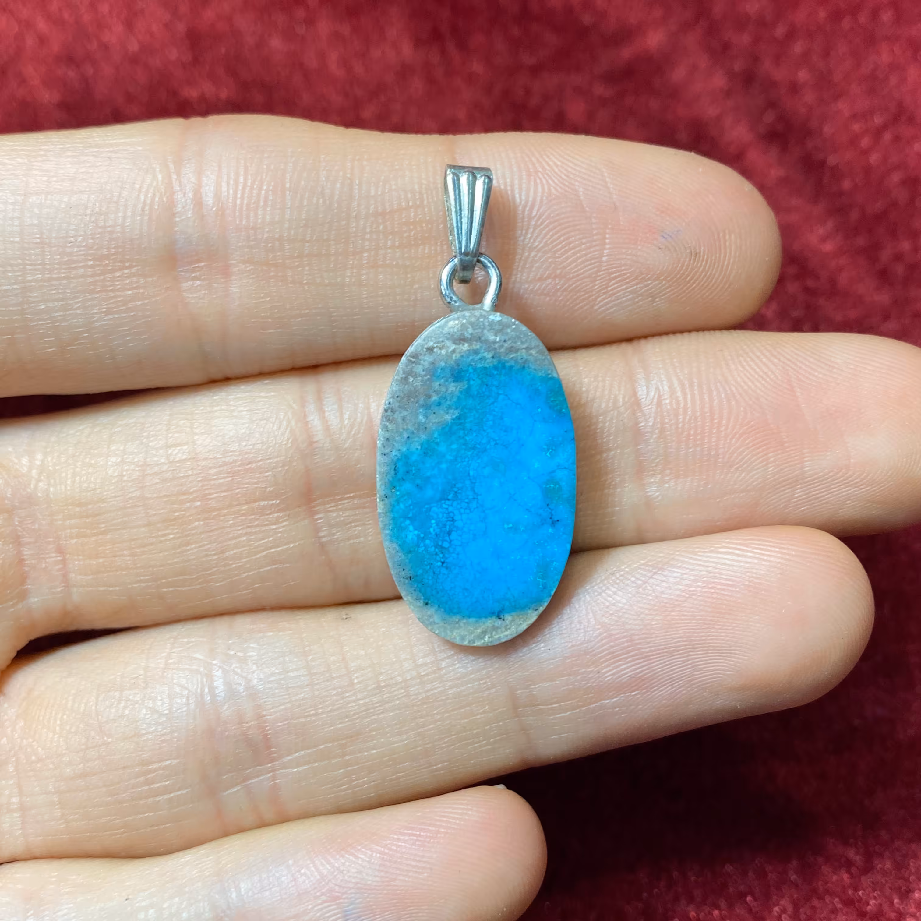 آویز فیروزه خوشرنگ کرمان