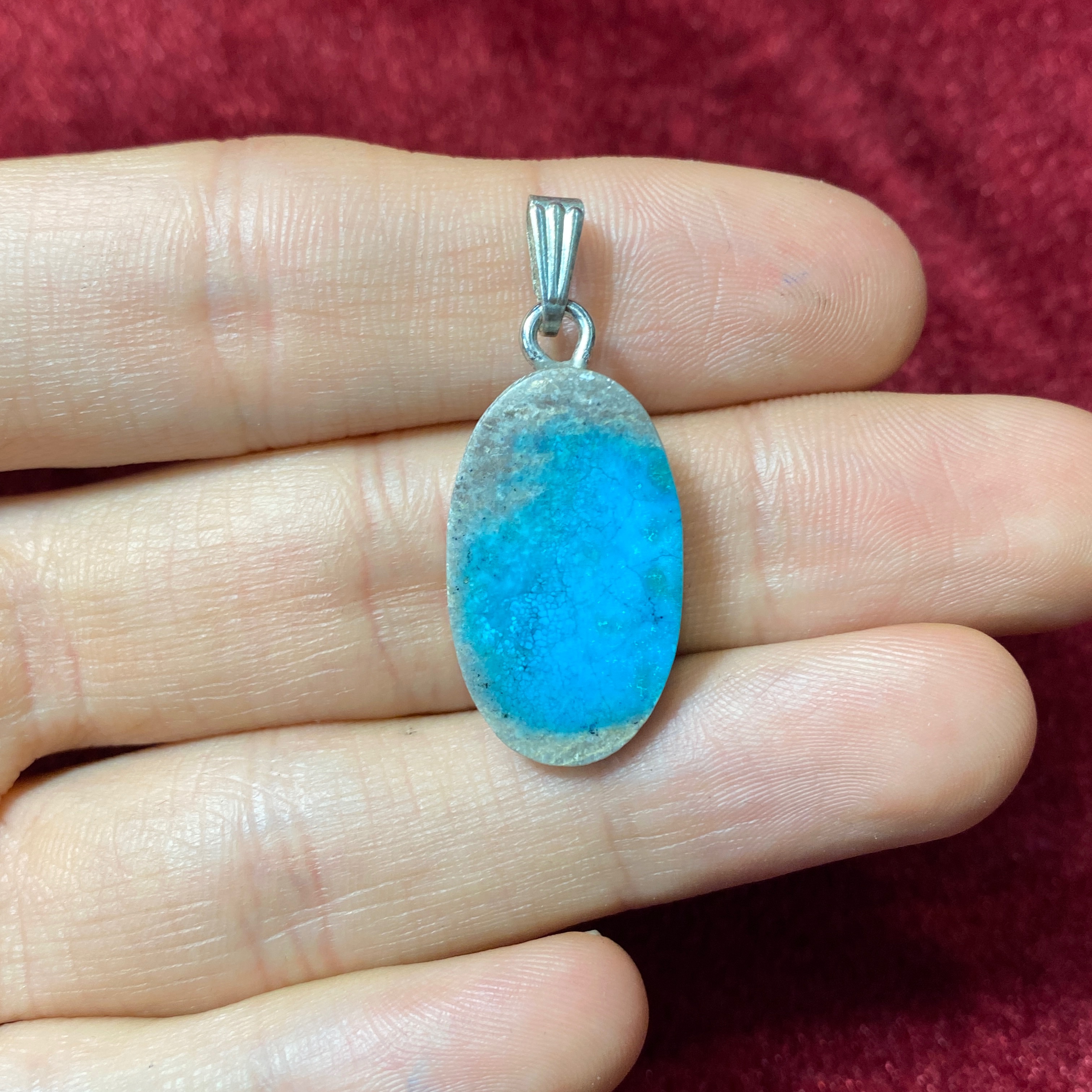 آویز فیروزه خوشرنگ کرمان