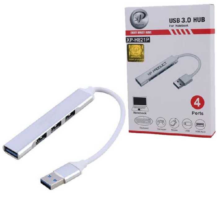 هاب 4 پورت USB3 ایکس پی XP-H821