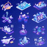 فایل وکتور اینترنت 5G | گرافیک با طعم تربچه