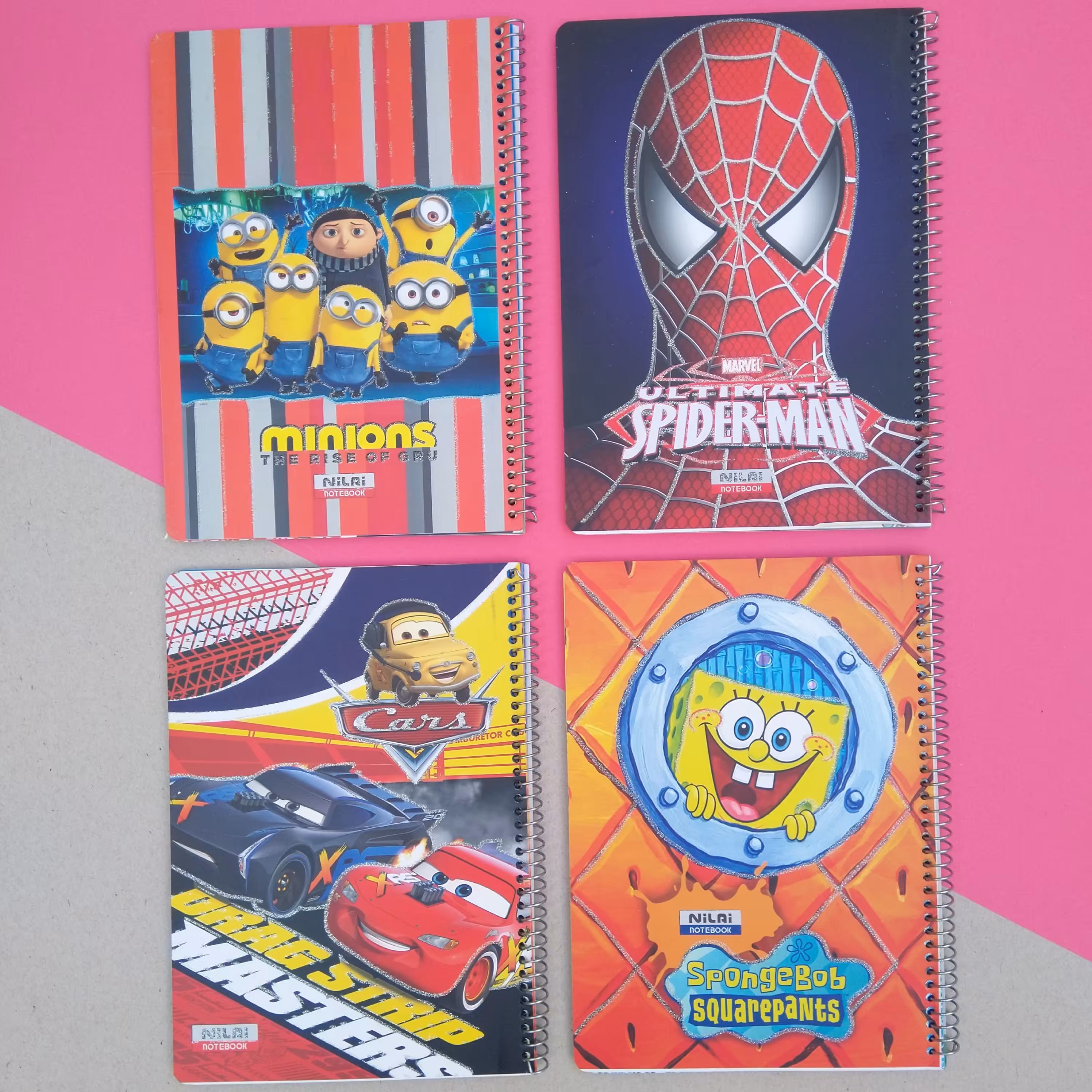 دفتر حاشیه دار نیلای پسرونه