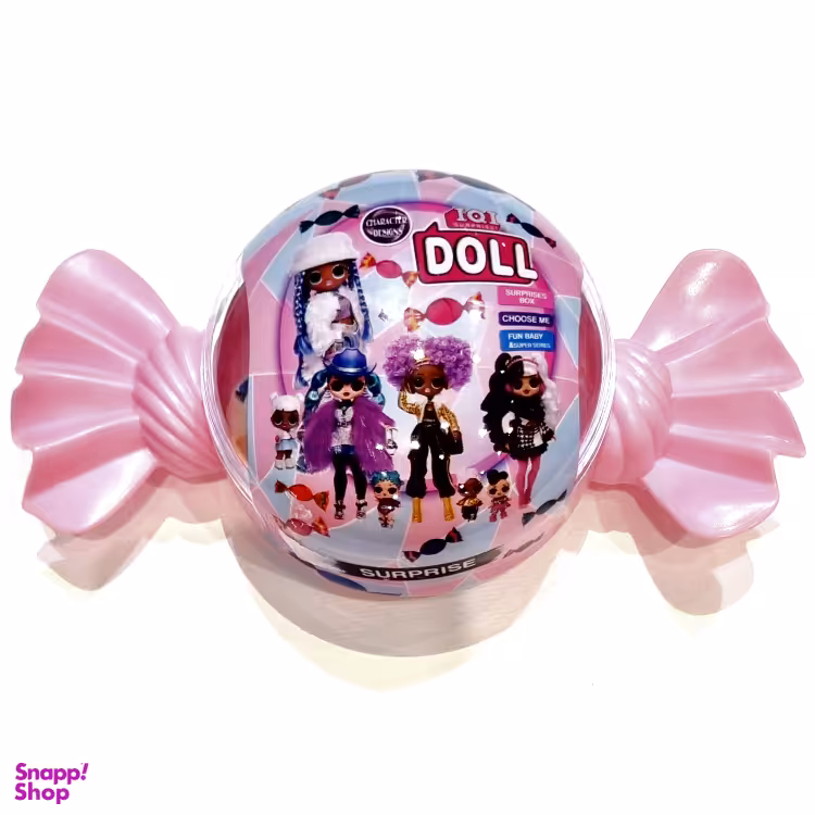 اسباب بازی شانسی ال او ال سوپرایز کد 155 رنگ صورتی