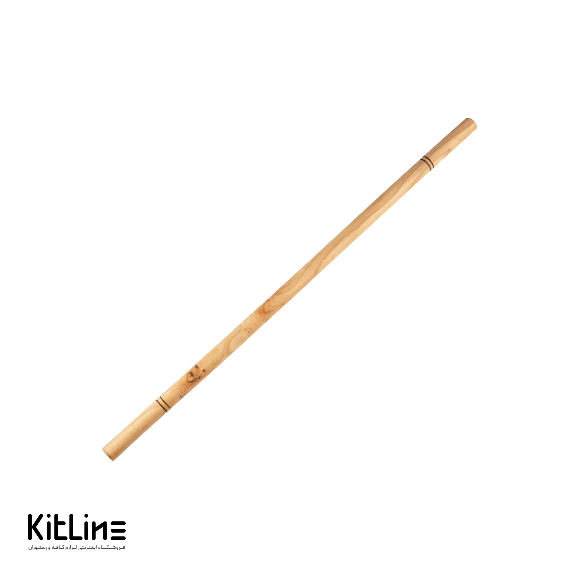 وردنه چوبی باریک 60 سانتیمتری کیچن تک