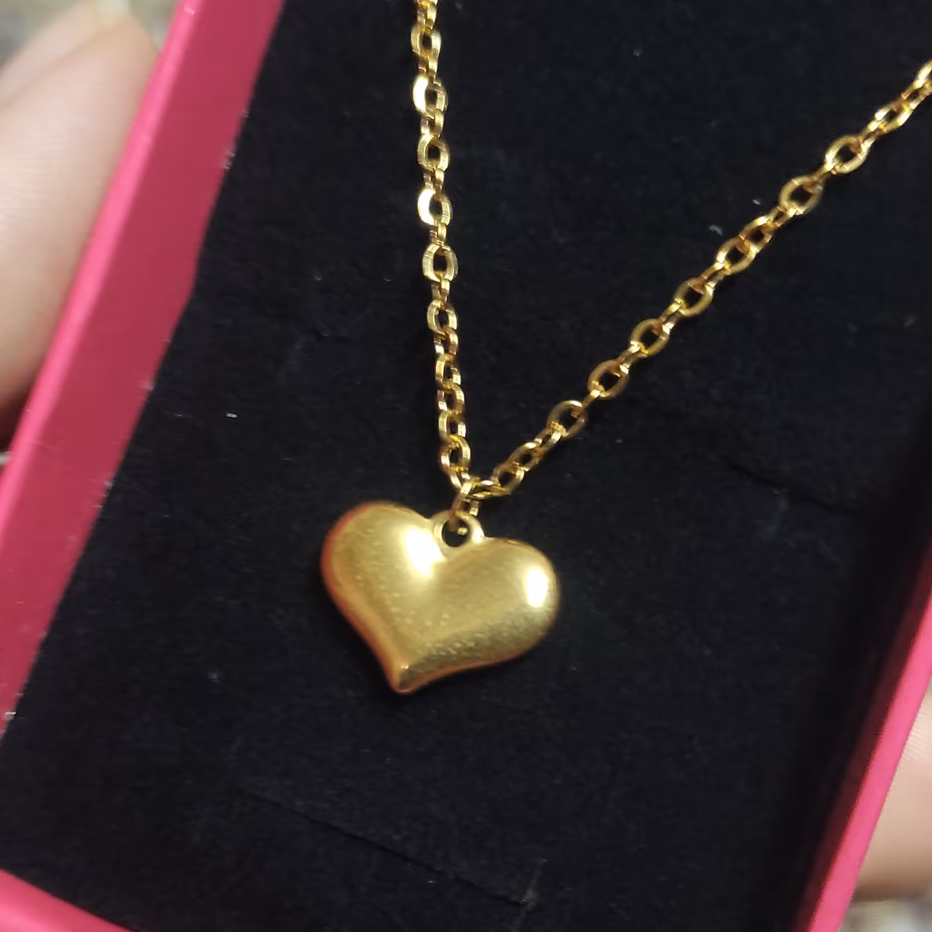 گردنبند جذاب قلب