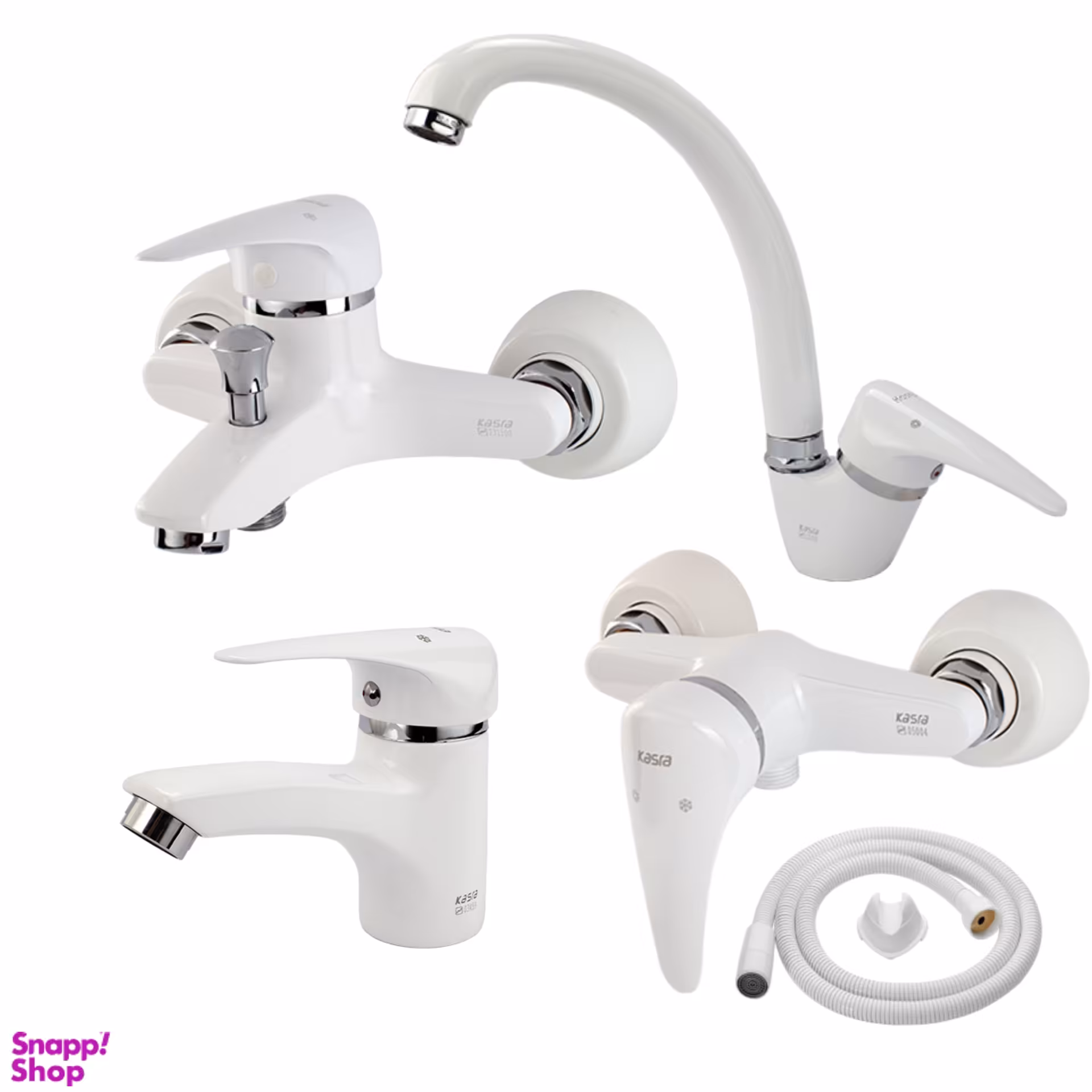 ست شیرآلات کسری مدل کارون مجموعه 5 عددی