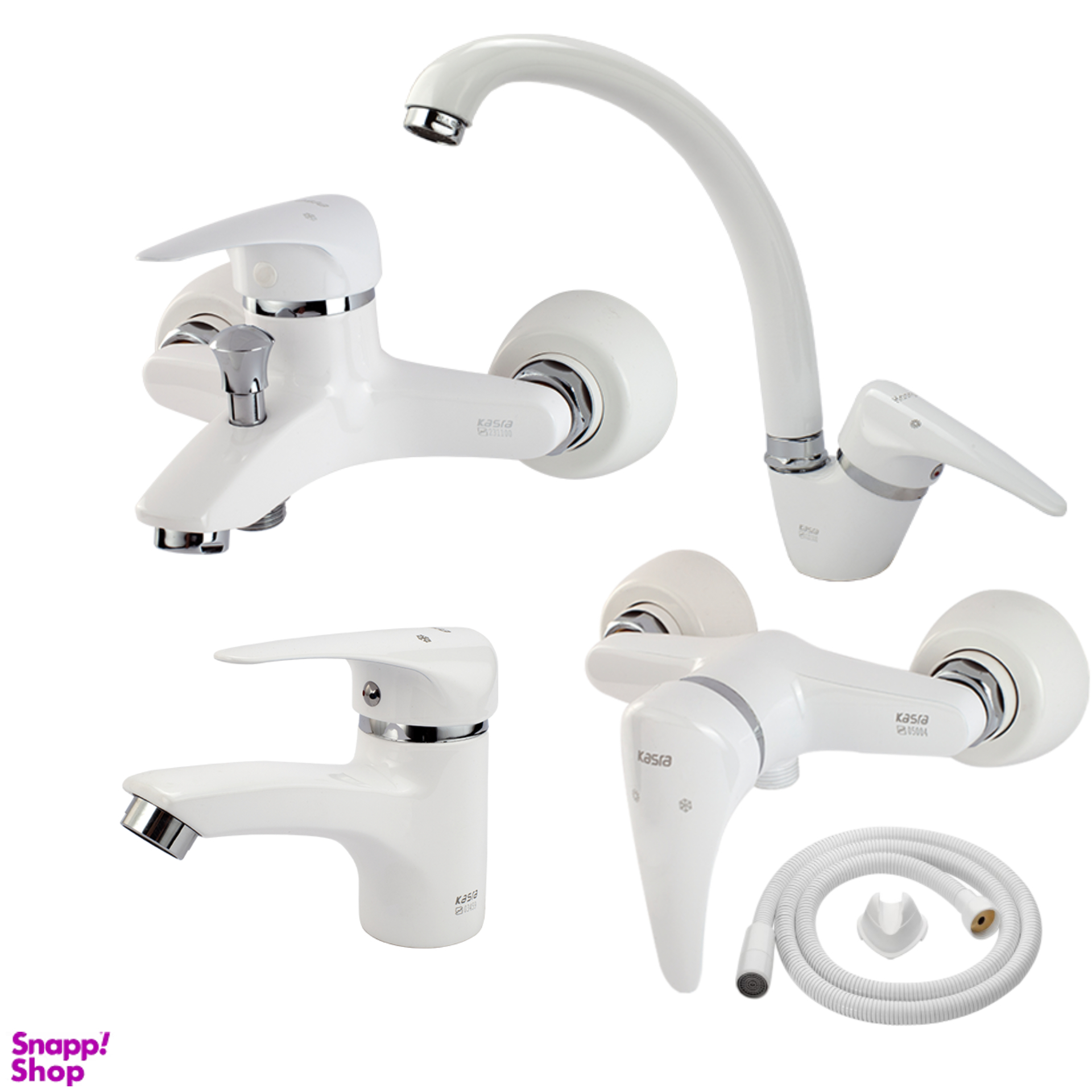 ست شیرآلات کسری مدل کارون مجموعه 5 عددی