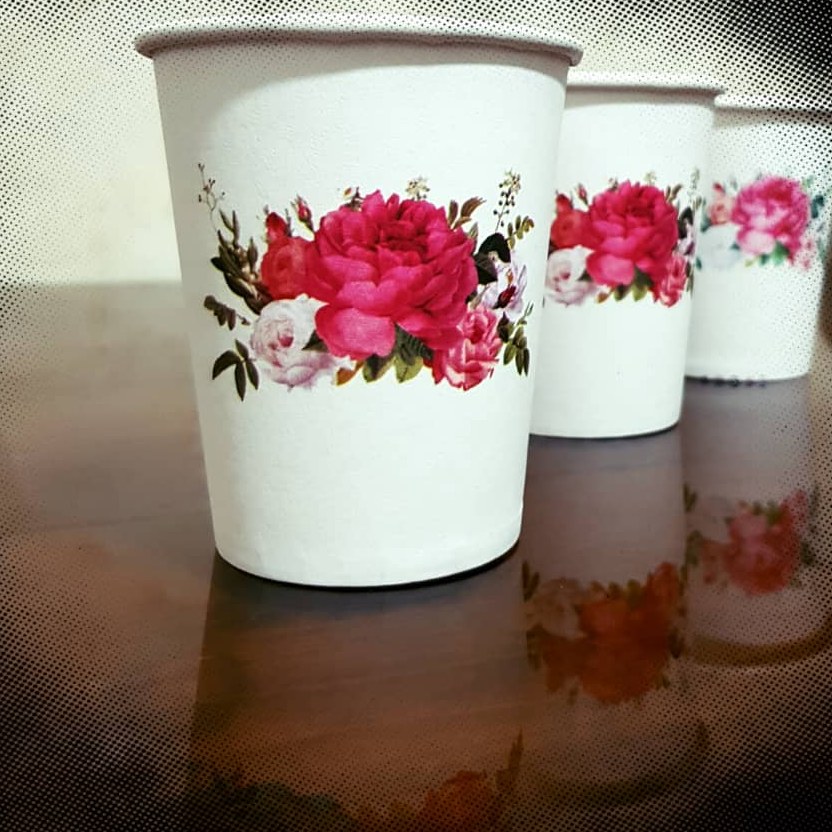 لیوان مات  کاغذی 220 سی سی  50 عددی