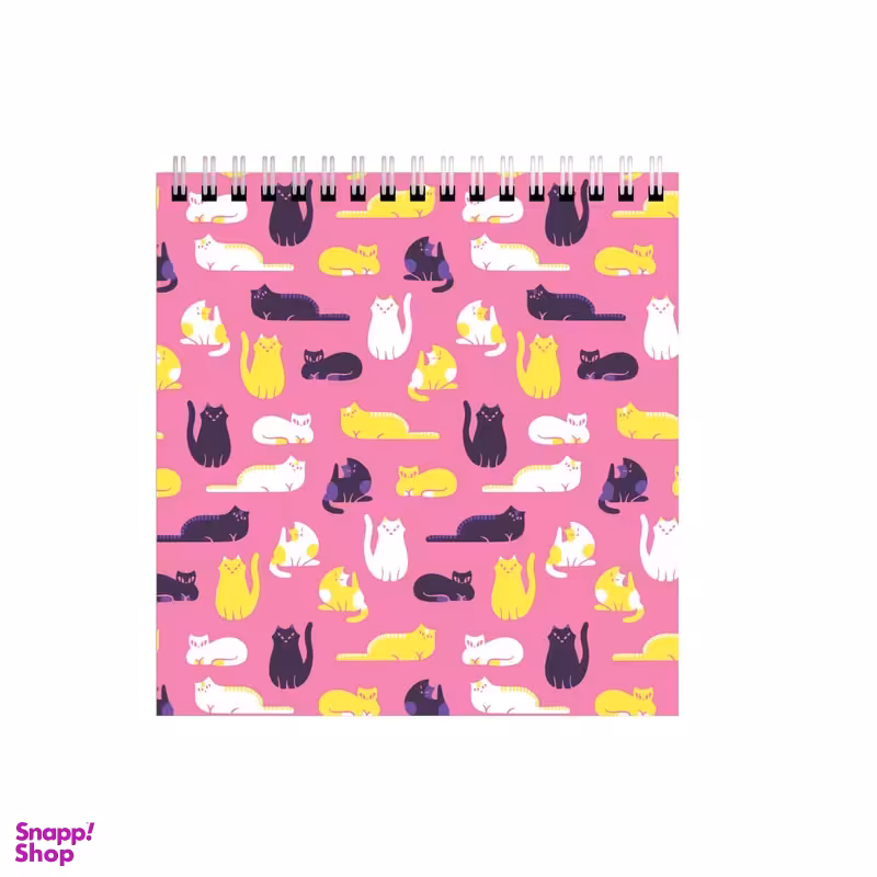 دفتر طراحی بامبیلیپ طرح پترن گربه کد bambi01458