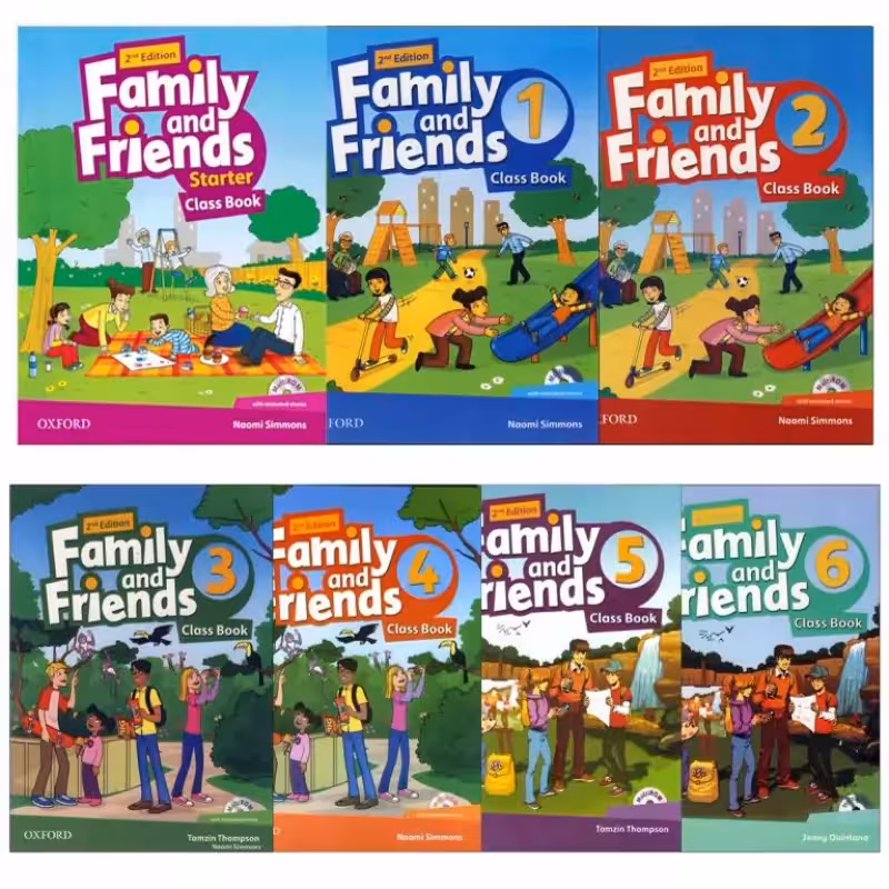 Family and Friends Book Series (British Edition) کتاب