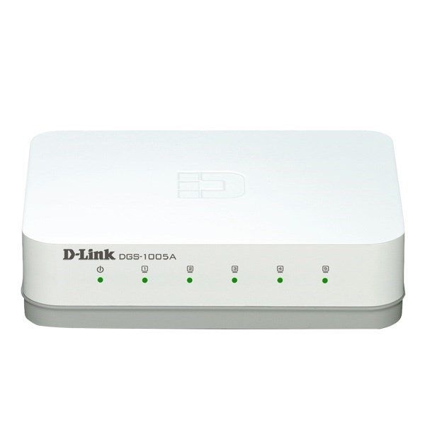 سوئیچ 5 پورت دی لینک مدل DGS-1005A ا D-Link 5-port DGS-1005A switch