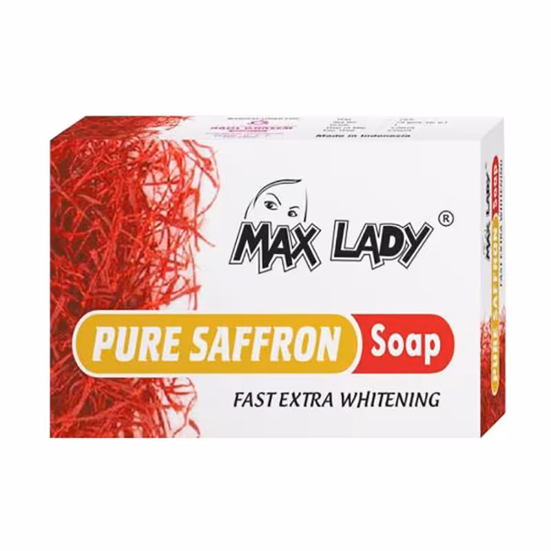 صابون مکس لیدی مدل زعفران وزن 75 گرم 